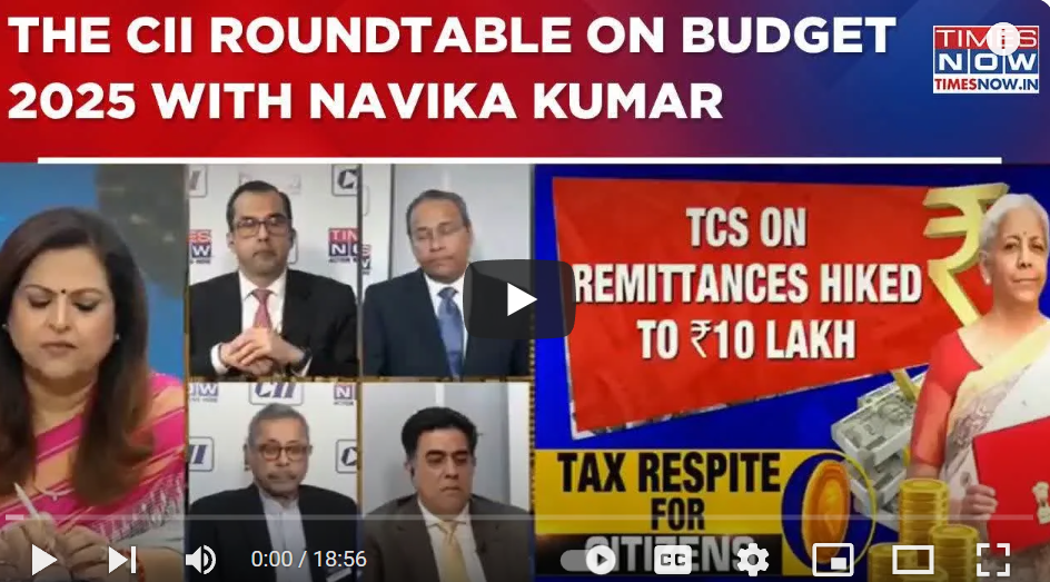 CII's Sanjiv Puri Praises Budget 2025, Says 'It Is Growth Oriented Budget'; Other Panelists Weigh In
