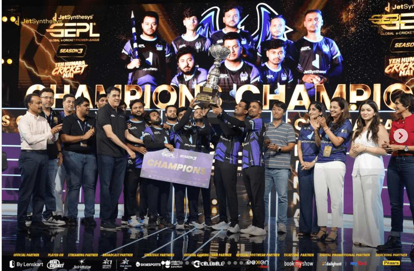 GEPL Season 3 Concludes With Chennai Falcons Once Again Emerging Victorious